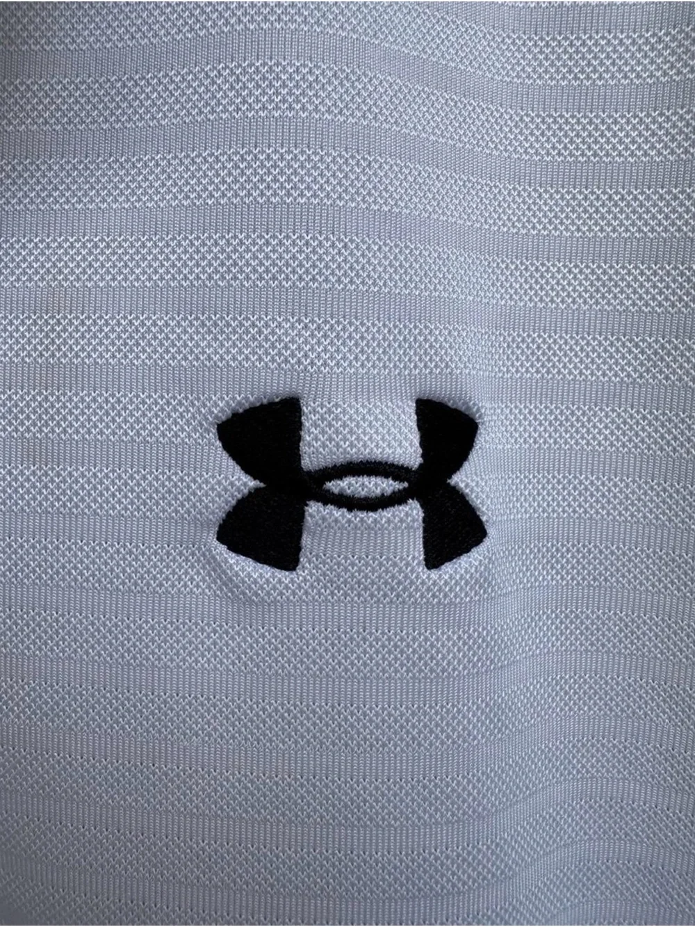Under Armour Men's White Polo Shirt